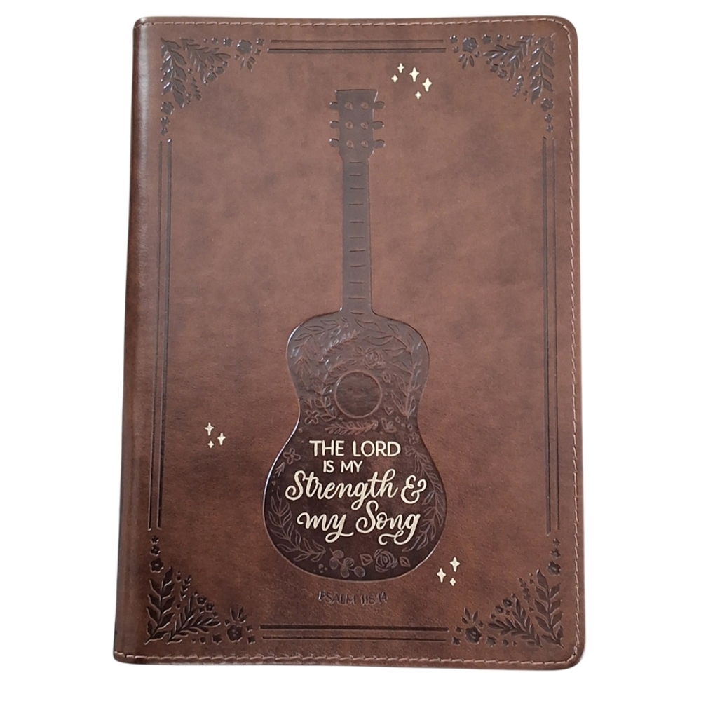 🦋LAST ONE Embossed FAUX Leather Zip Journal